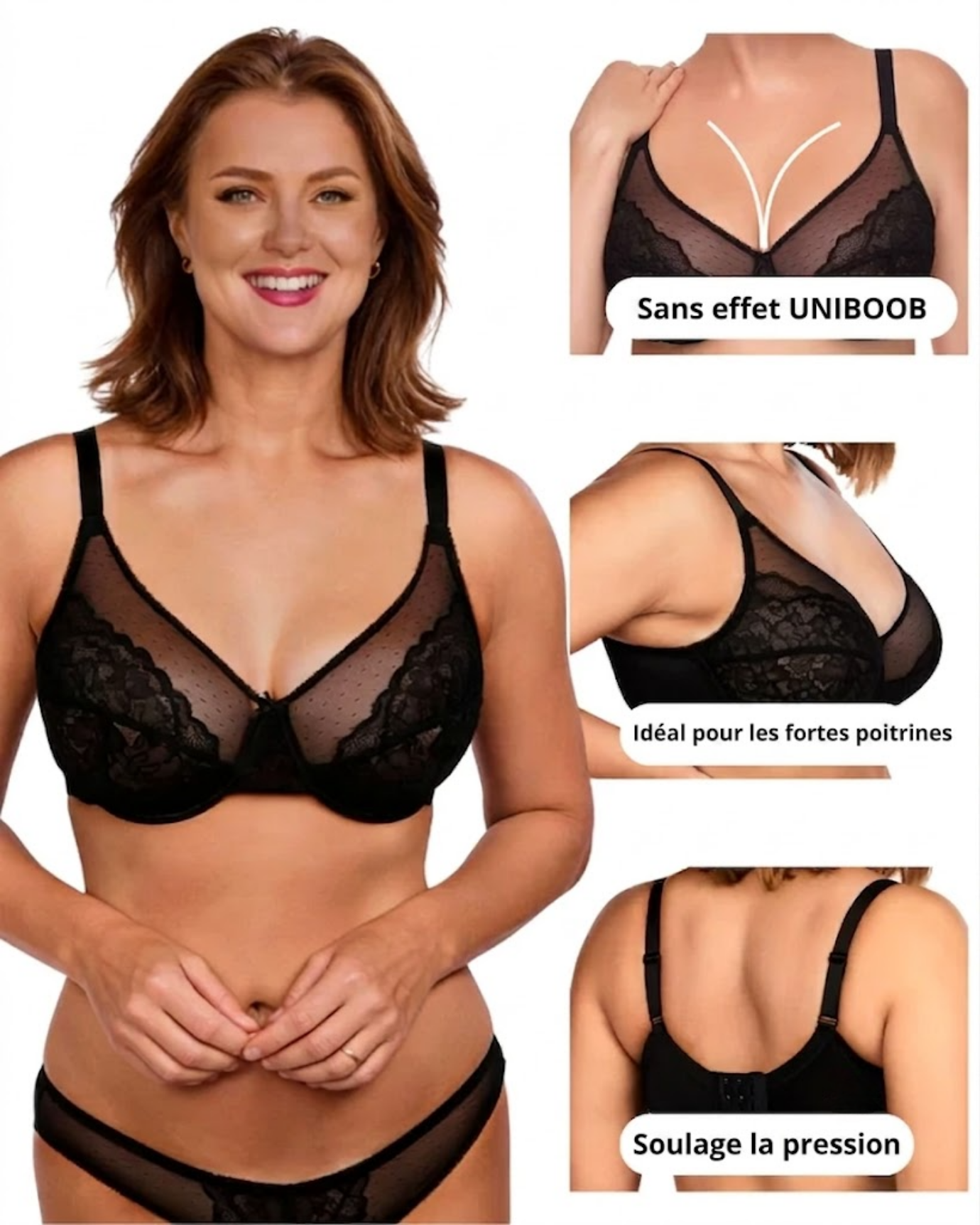 Soutien-gorge minimiseur ELYNA