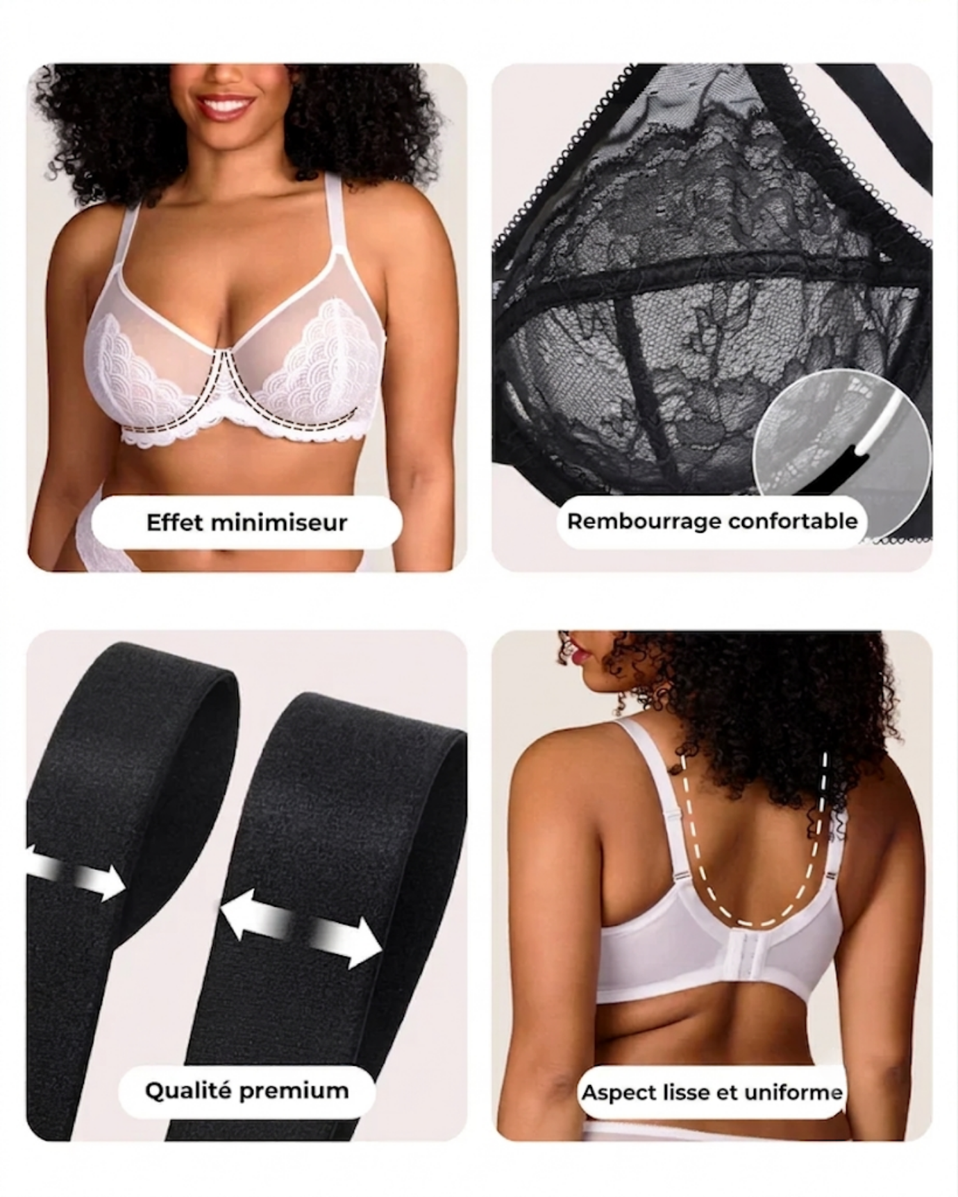 Soutien-gorge minimiseur ELYNA