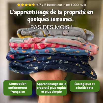 Sous-vêtements ECO pour l'apprentissage de la propreté - (Lot de 4)