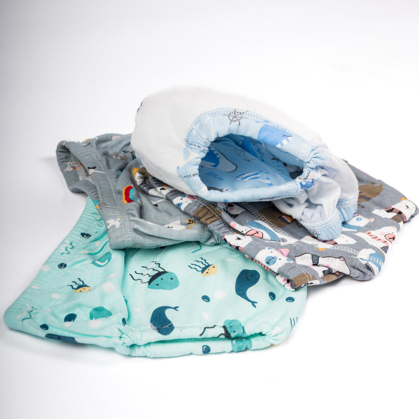 Sous-vêtements ECO pour l'apprentissage de la propreté - (Lot de 4)