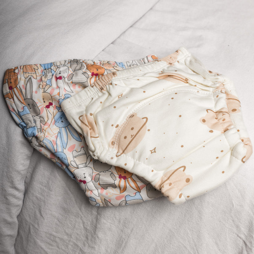 Sous-vêtements ECO pour l'apprentissage de la propreté - (Lot de 4)