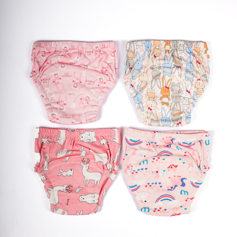 Sous-vêtements ECO pour l'apprentissage de la propreté - (Lot de 4)